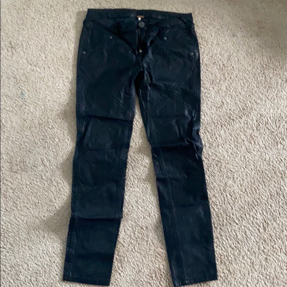 Free People faux leather pants